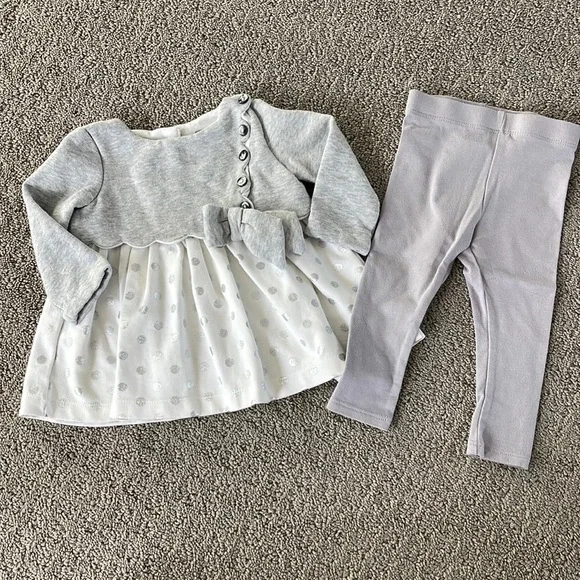 Tahari Baby | Matching Sets | Tahari Baby Sweater Dress And Leggings Set |  Poshmark